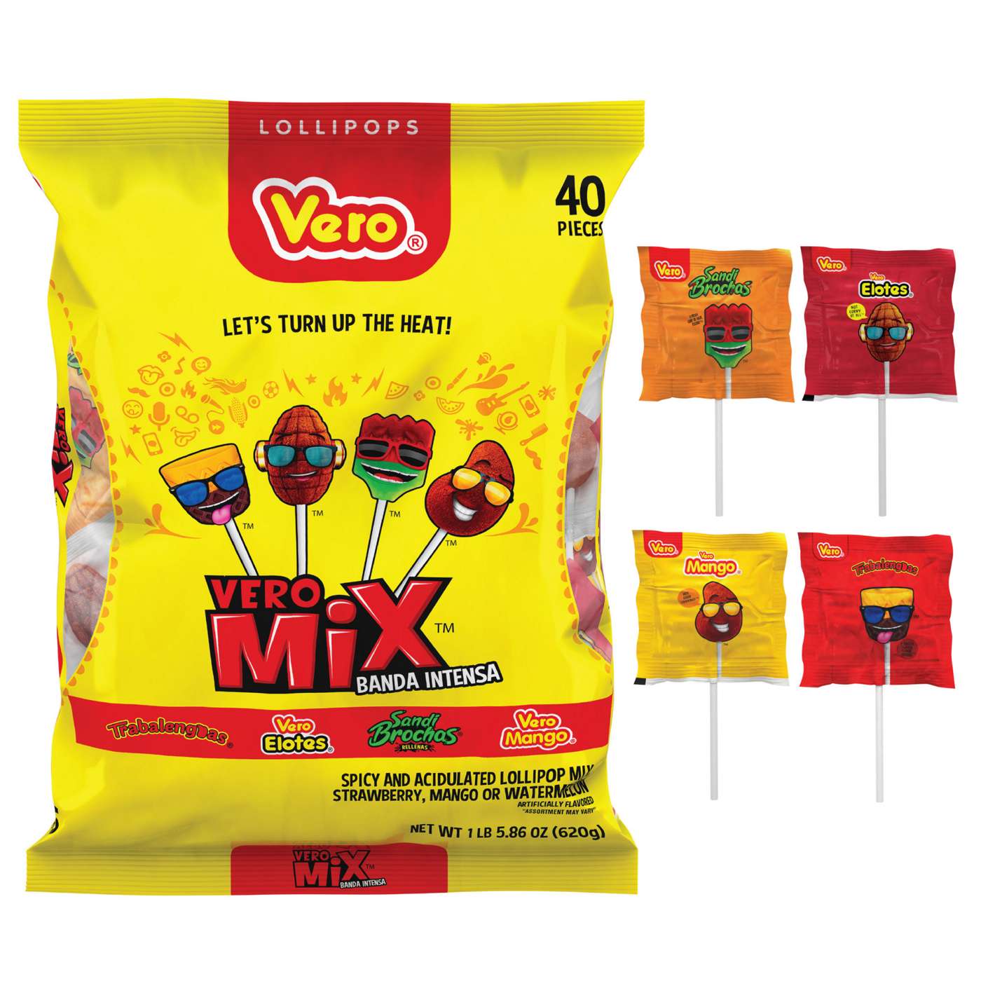 Vero Mix Banda Intensa Chili Lollipops; image 8 of 9