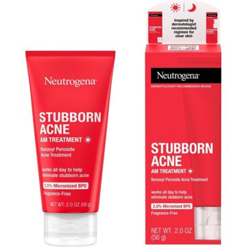 Neutrogena Stubborn Acne AM Treatment with Benzoyl Peroxide