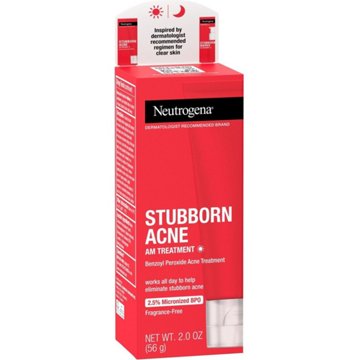 Neutrogena Stubborn Acne AM Treatment with Benzoyl Peroxide