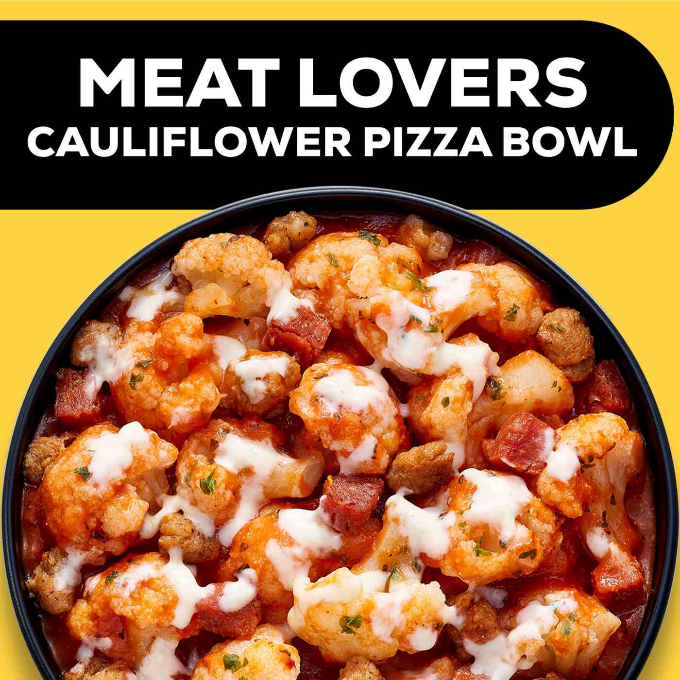 Life Cuisine Carb Wise Meat Lovers Cauliflower Pizza Bowl Frozen Meal; image 2 of 4