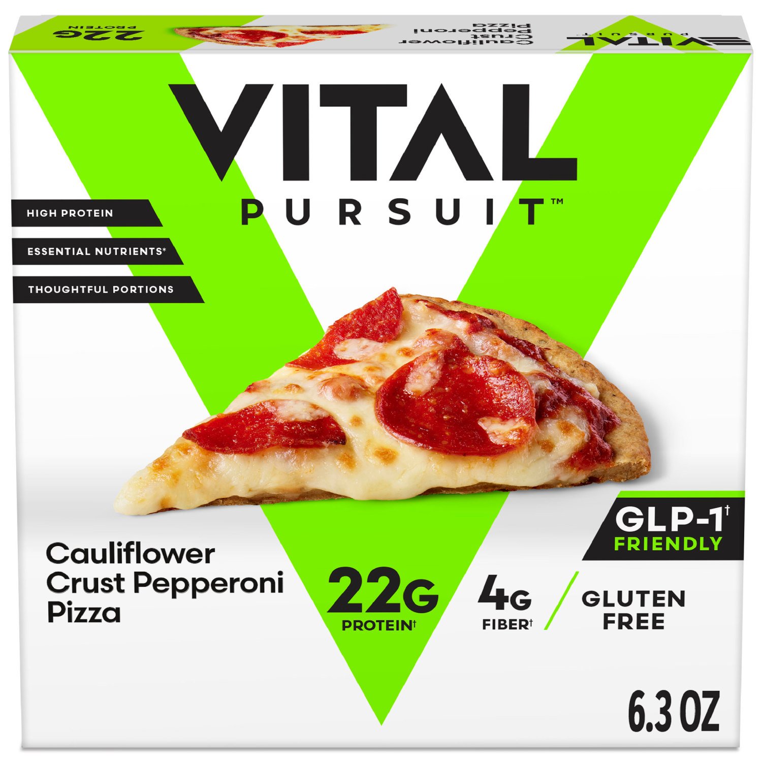 Life Cuisine Frozen Pizza Pepperoni Cauliflower Crust Pizza, High