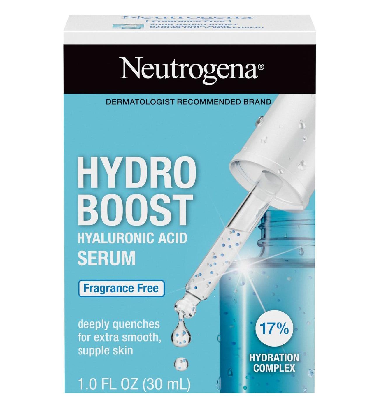 Neutrogena Hydro Boost Hyaluronic Acid Daily Facial Serum; image 1 of 8