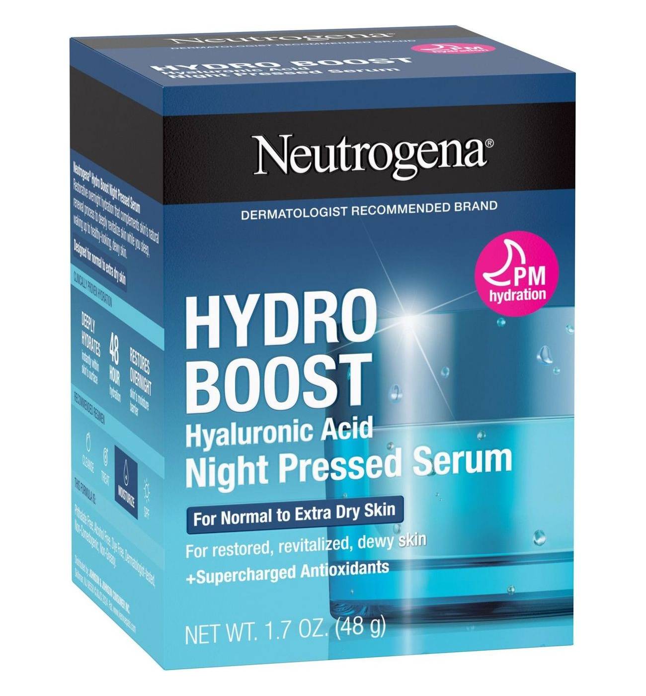 Neutrogena Hydro Boost Night Pressed Serum - Shop Facial