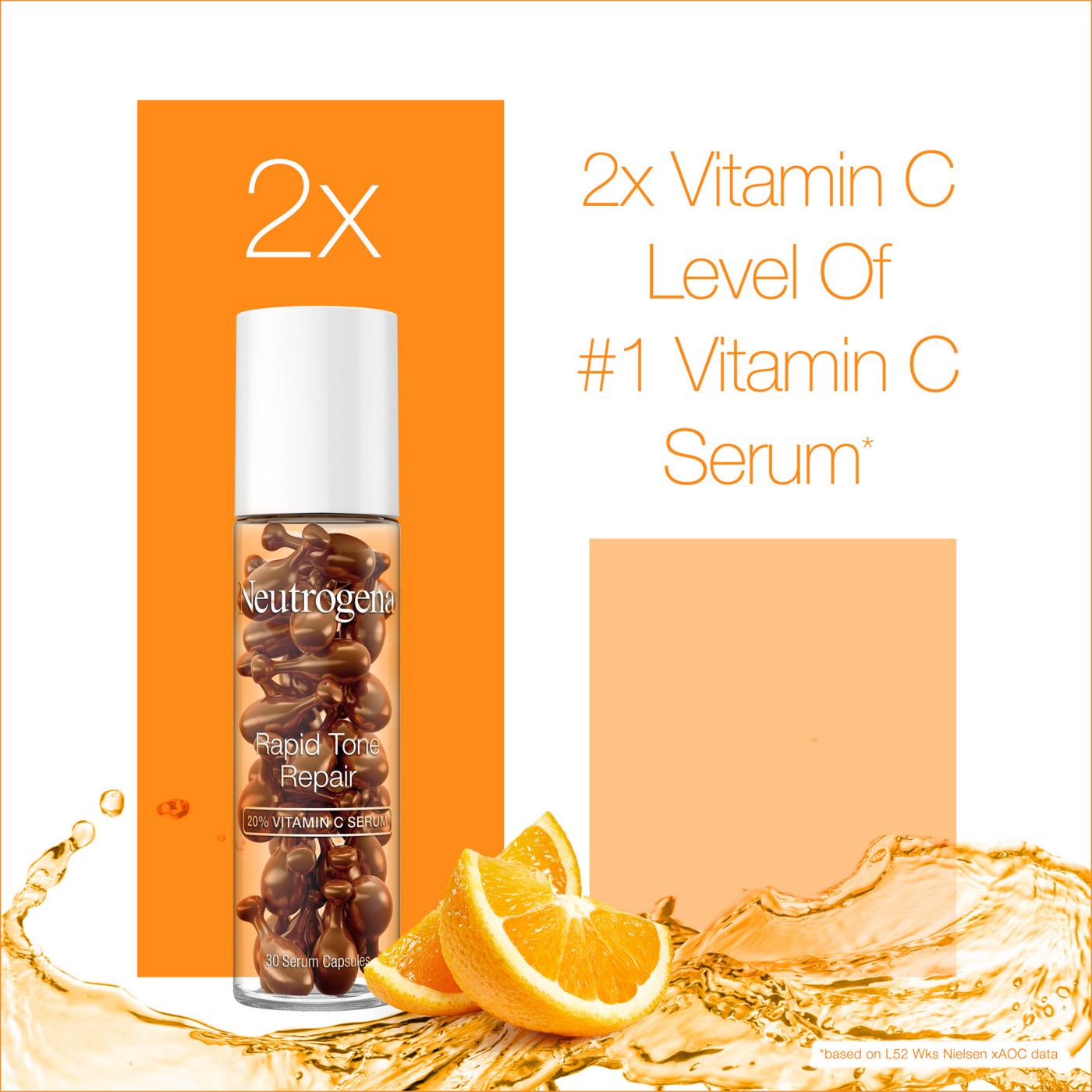 Neutrogena Rapid Tone Repair 20% Vitamin C Serum; image 7 of 8