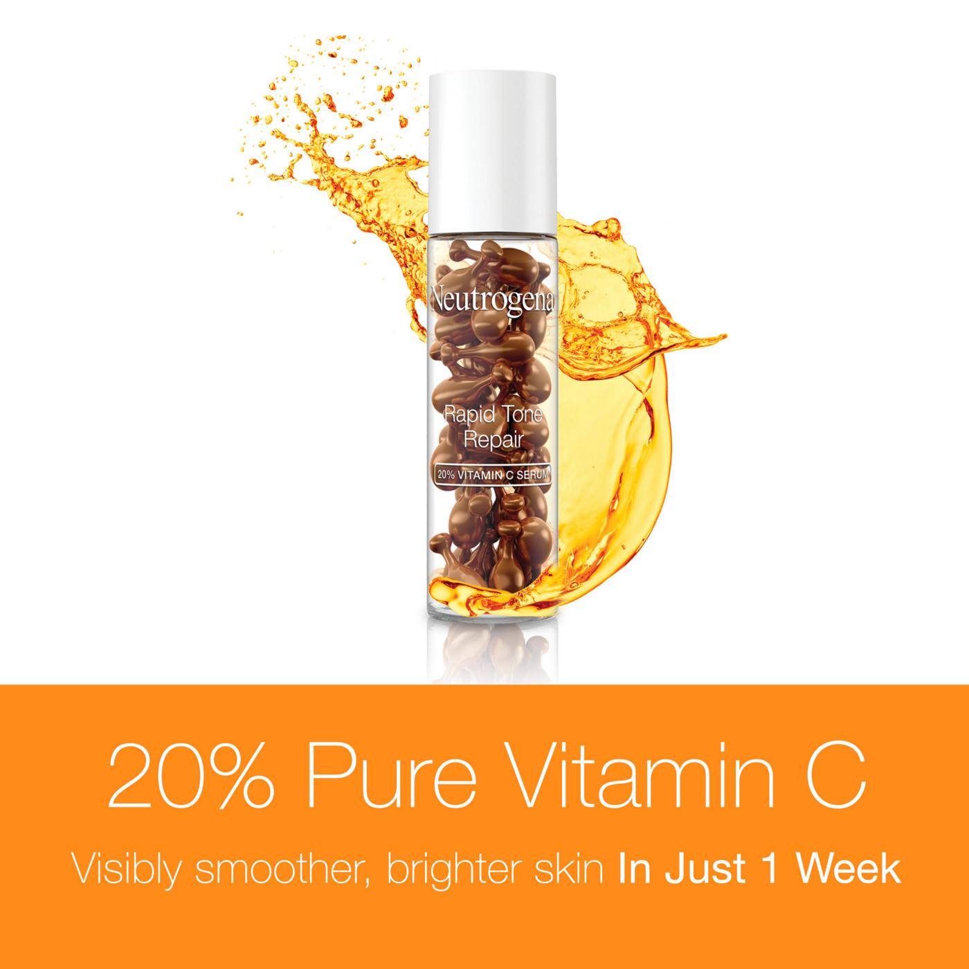 Neutrogena Rapid Tone Repair 20% Vitamin C Serum; image 8 of 8