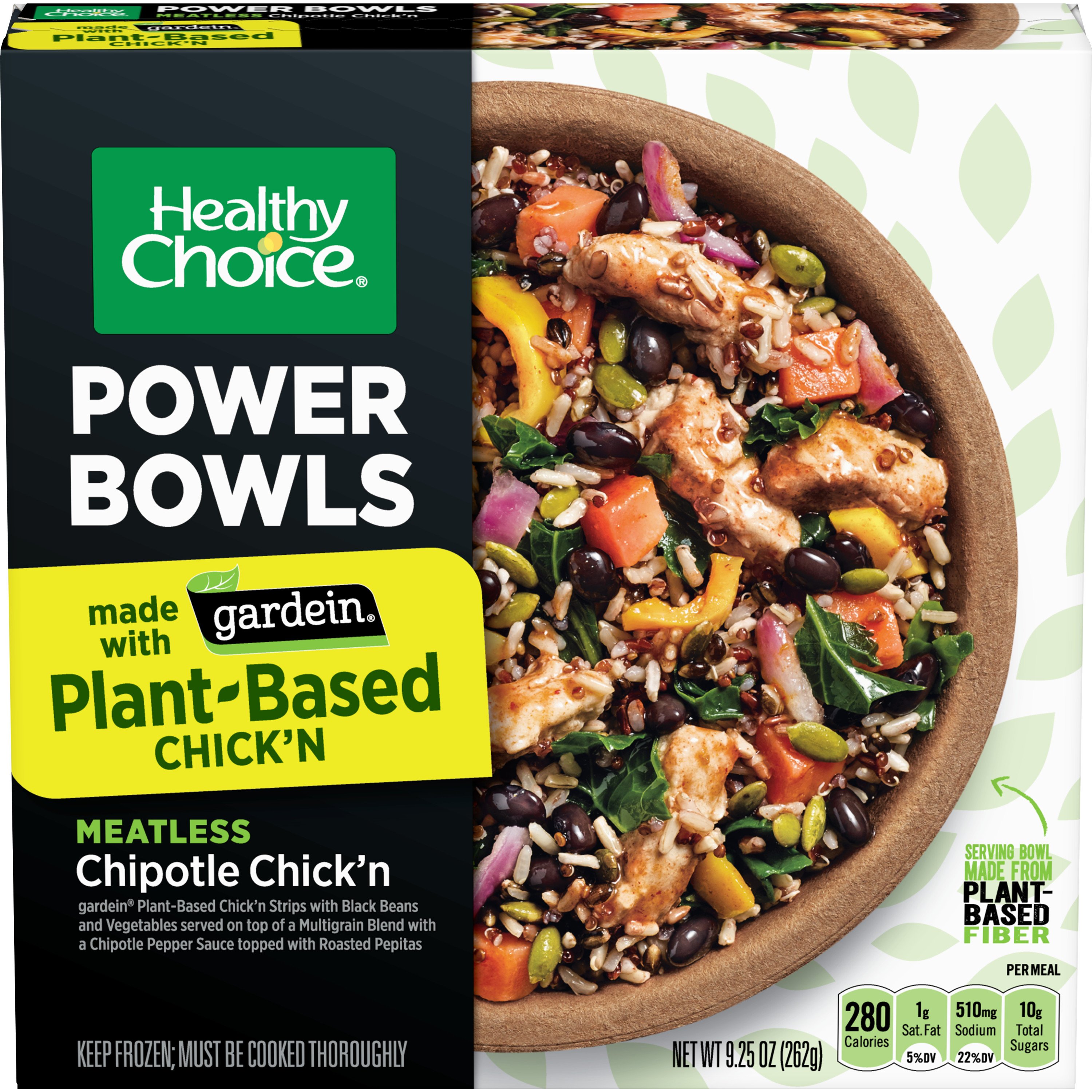 Healthy Choice Power Bowls Gardein Chipotle Chik'n - Shop ...