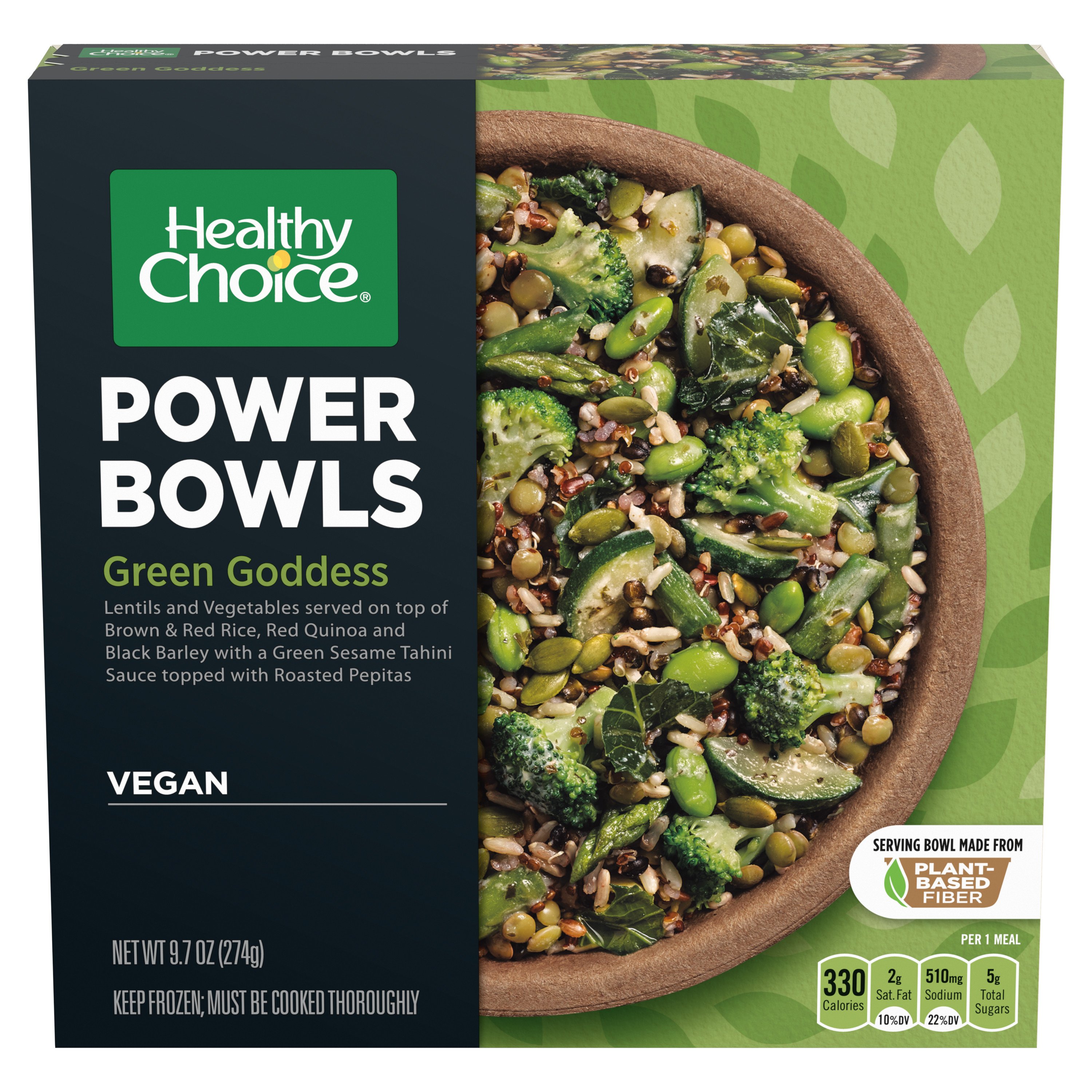 Healthy Choice Power Bowls Green Goddess - Shop Entrees ...