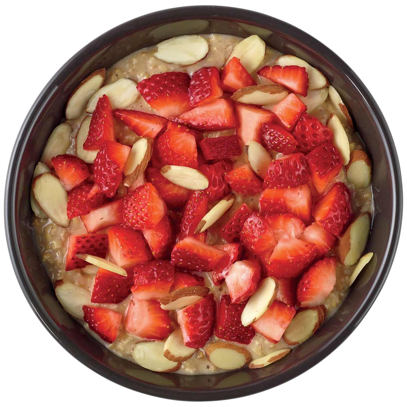 Meal Simple by H-E-B Overnight Oats - Strawberry & Almonds (Sold Cold); image 3 of 3