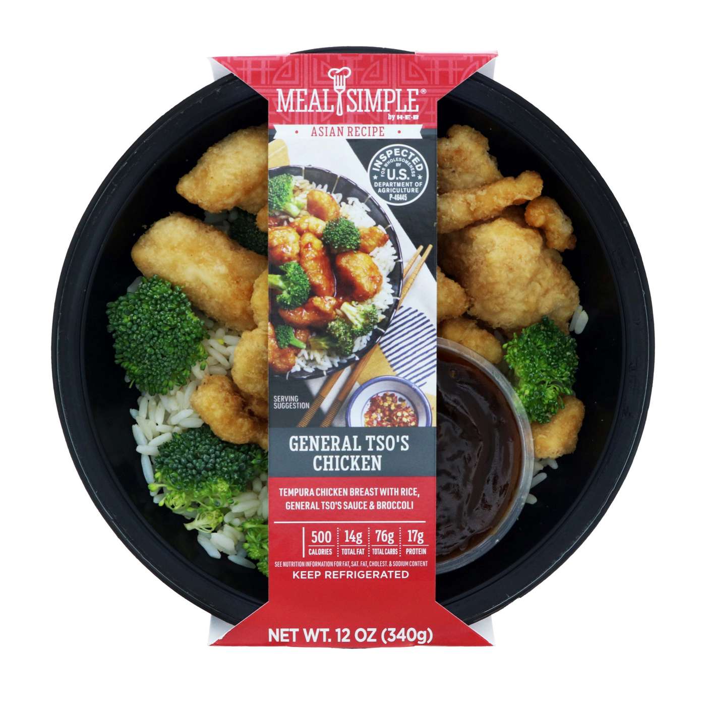 Meal Simple by H-E-B General Tso's Chicken Bowl; image 2 of 4