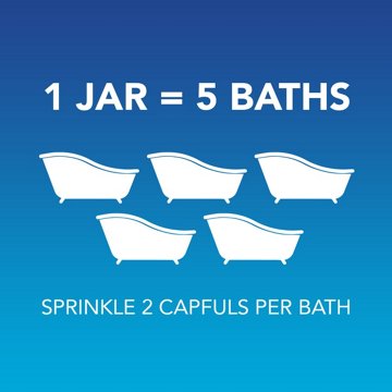 Vicks VapoBath, Bath Crystals, Soothing Non-Medicated Vicks Vapors, Refreshing Aromatherapy with Eucalyptus, Menthol, & Essential Oils