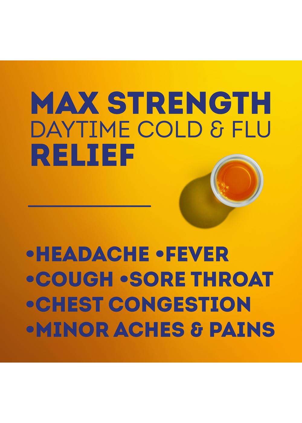 Vicks DayQuil SEVERE Cold & Flu Liquid - Honey; image 6 of 11