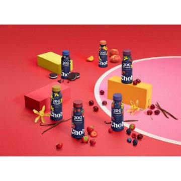 Chobani 20G Protein Zero Sugar Added Yogurt Drink - Strawberries & Cream, 10 oz