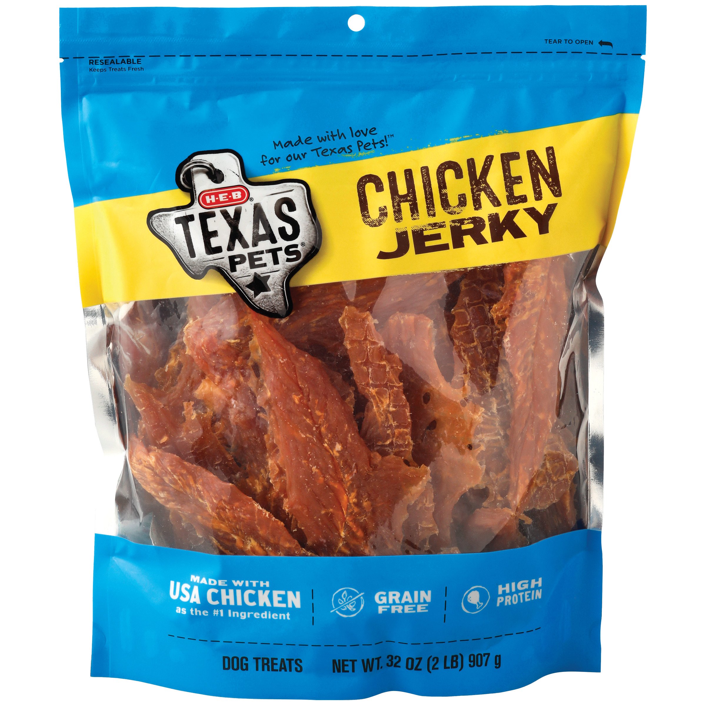 HEB Texas Pets Chicken Jerky Dog Treats Shop Dogs at HEB