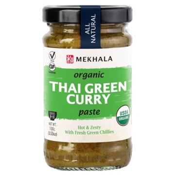 Mekhala Organic Thai Green Curry Paste, 3.53 oz