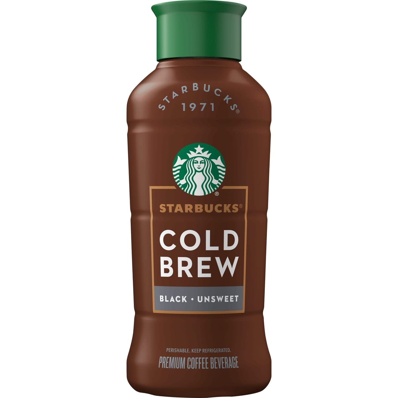 Starbucks Signature Black Cold Brew Coffee, SingleServe Concentrate
