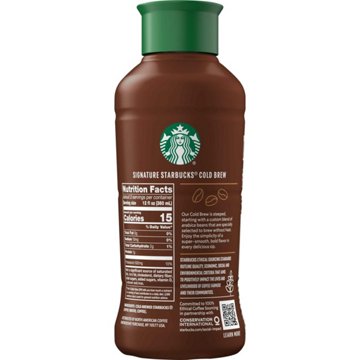 Starbucks Cold Brew - Unsweetened Black Coffee