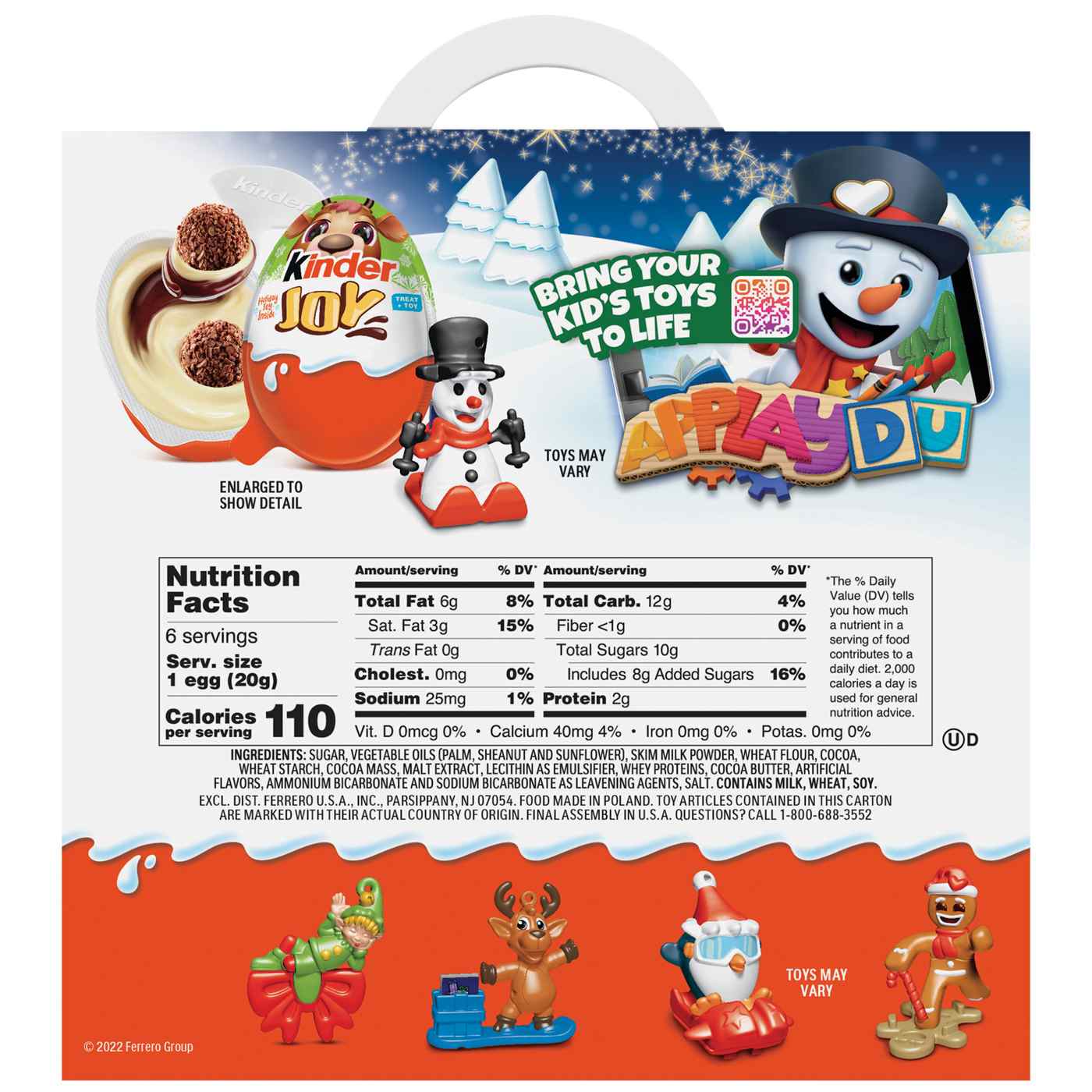 Kinder Joy Holiday Chocolates Gift Pack; image 2 of 2