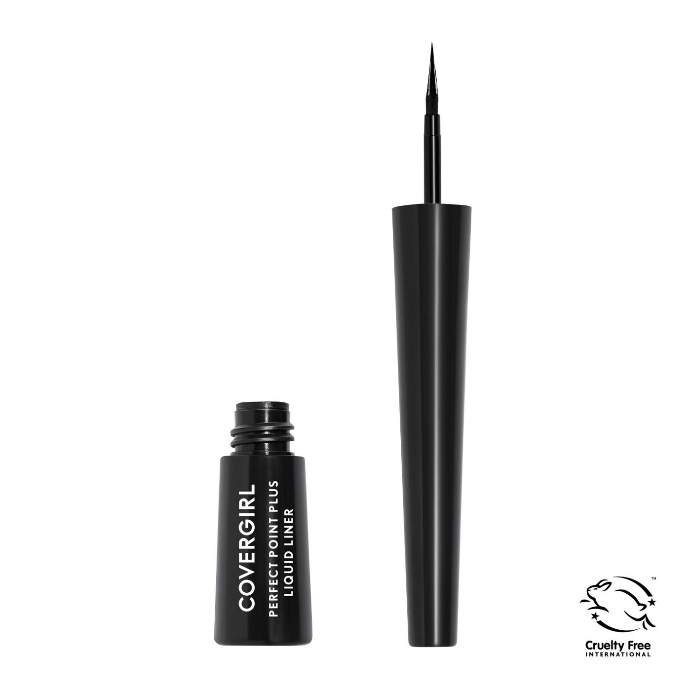 Covergirl Perfect Point Plus Liquid Eyeliner 200 Black Onyx; image 5 of 12
