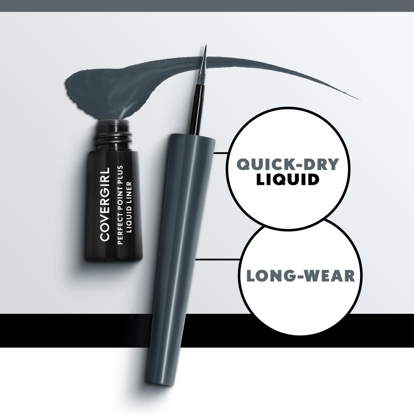 Covergirl Perfect Point Plus Liquid Eyeliner 200 Black Onyx; image 9 of 12