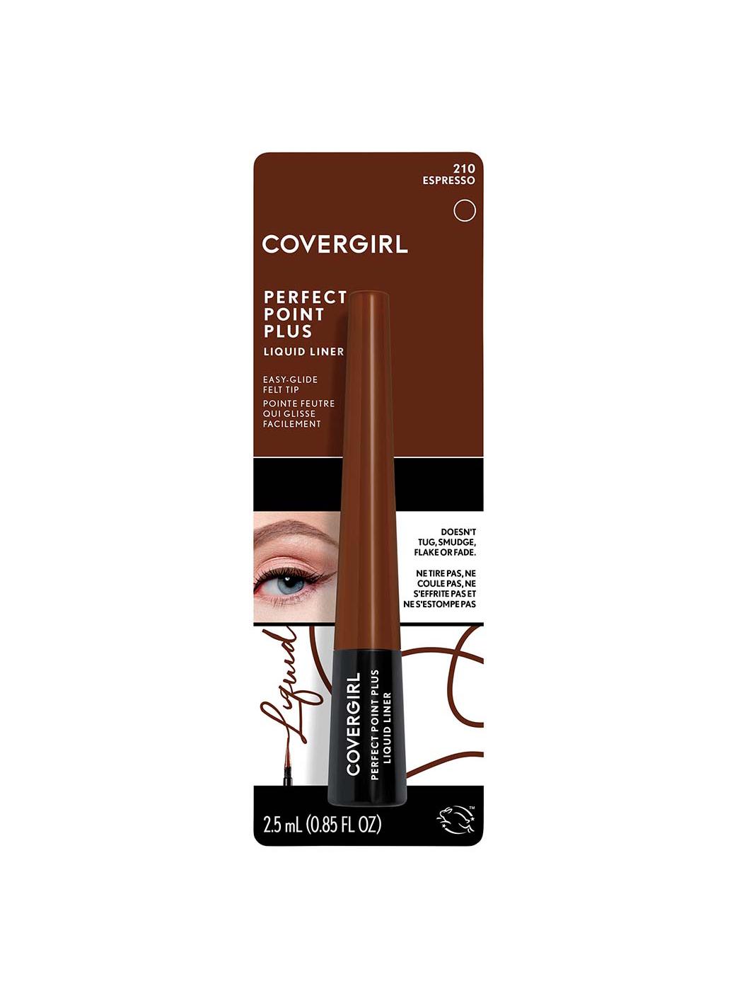 Covergirl Perfect Point Plus Liquid Eyeliner 210 Espresso; image 1 of 12