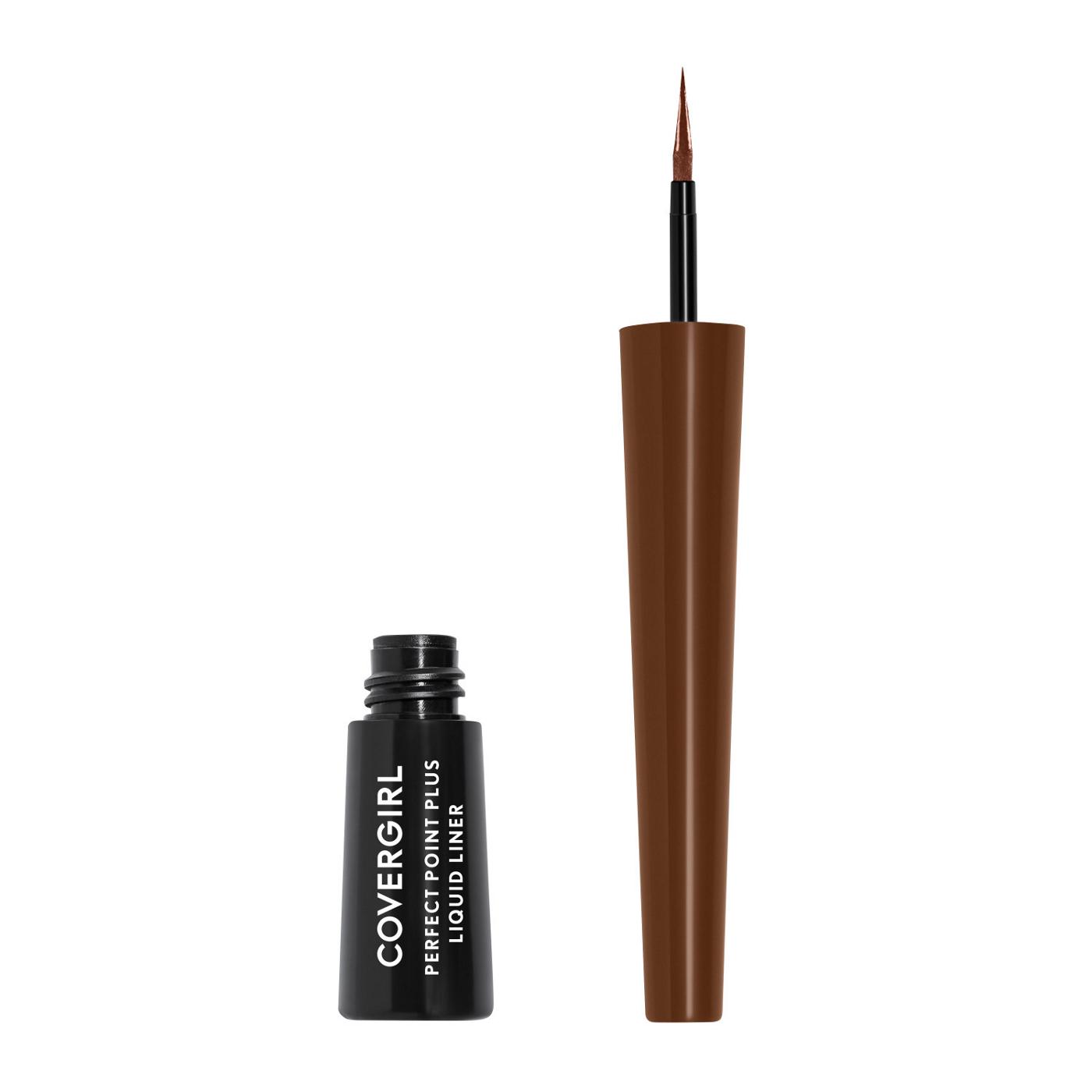 Covergirl Perfect Point Plus Liquid Eyeliner 210 Espresso; image 9 of 12