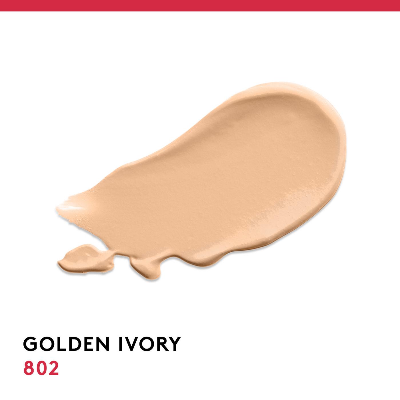 Covergirl Outlast Extreme Wear Liquid Foundation 802 Golden Ivory; image 10 of 11