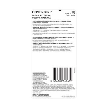 Covergirl Lash Blast Clean Volume Mascara - Very Black