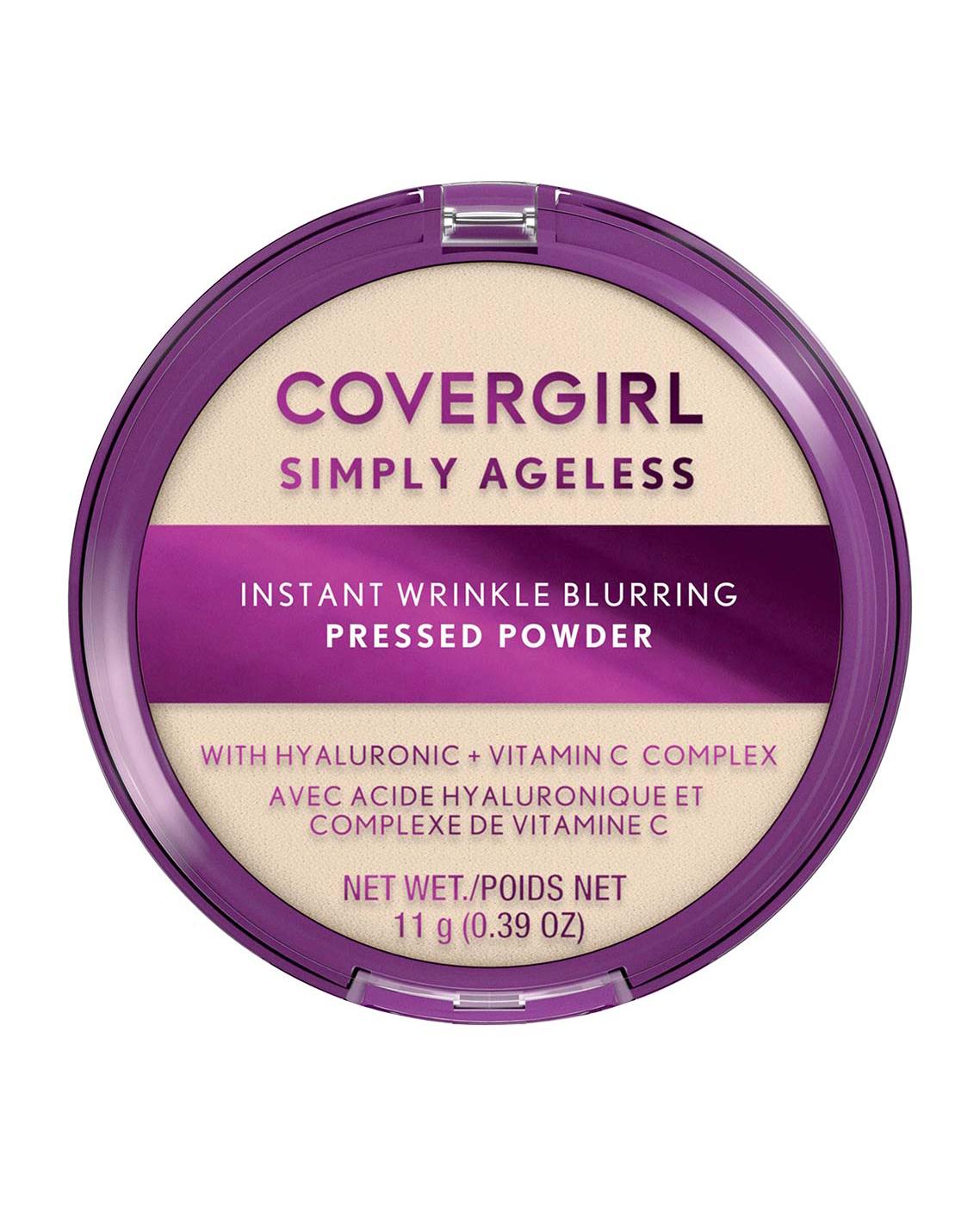 Covergirl Simply Ageless Pressed Powder 100 Translucent; image 1 of 10