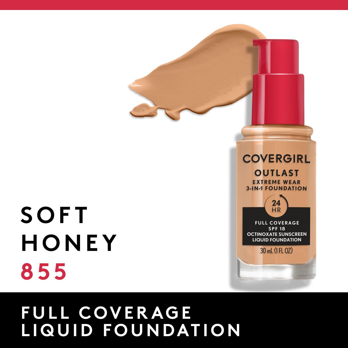 COVERGIRL Outlast Extreme Wear Concealer, Soft Honey, Lightweight