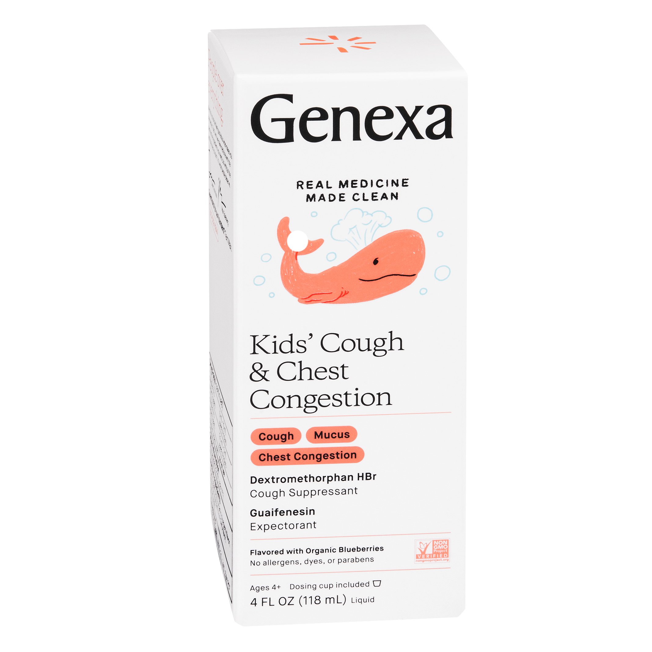 Genexa Kids' Cough & Chest Congestion Shop Cough, Cold & Flu at HEB