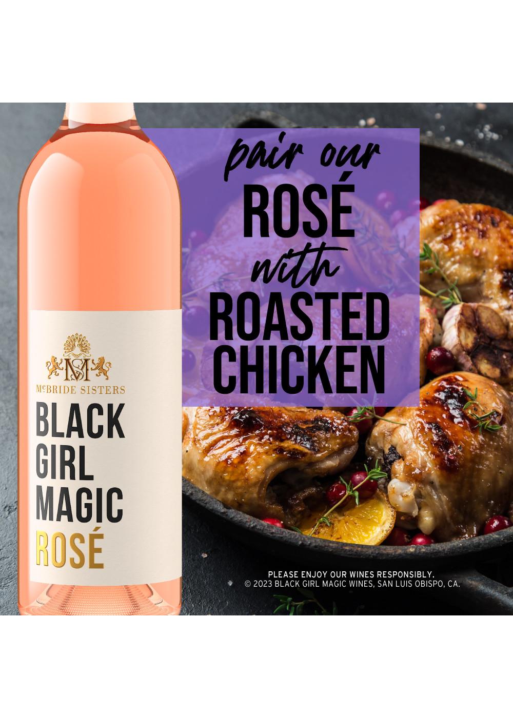 McBride Sisters Black Girl Magic Rosé Wine; image 3 of 6