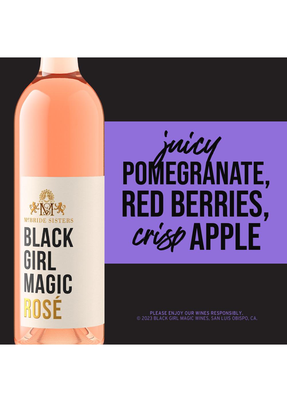 McBride Sisters Black Girl Magic Rosé Wine; image 4 of 6