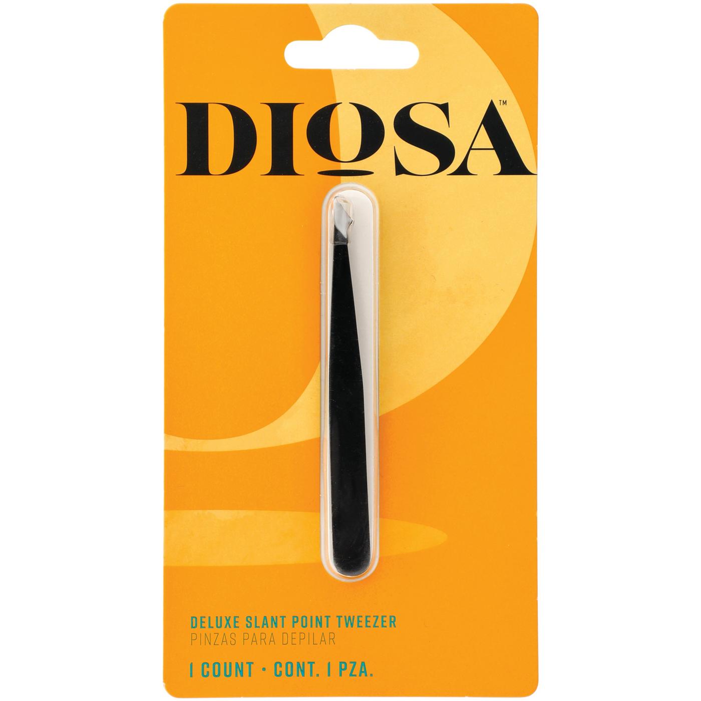 Diosa Deluxe Slant Point Tweezers; image 1 of 3