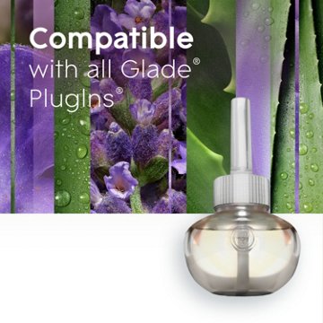 Glade PlugIns Scented Oil Air Freshener Refills - Tranquil Lavender & Aloe, 2 ct