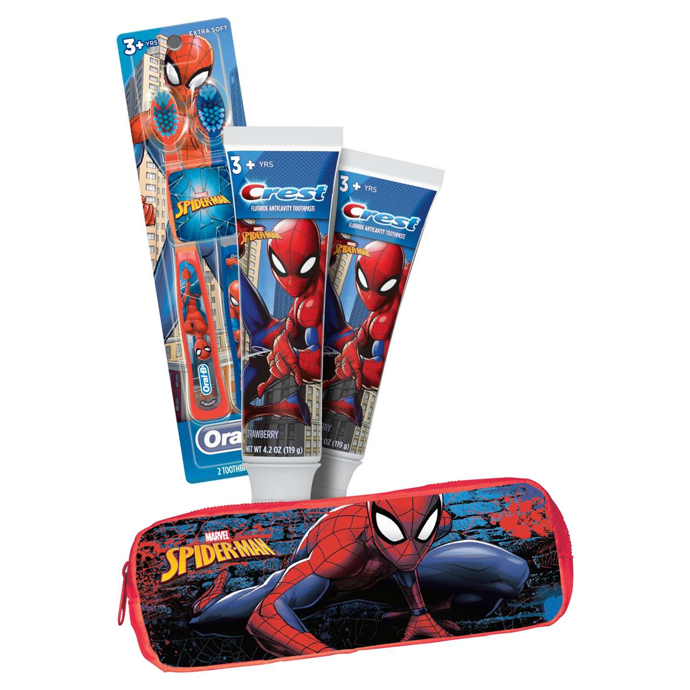 Crest & Oral-B Kids Spiderman Holiday Kit; image 1 of 2