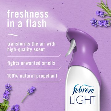 Febreze Odor Fighting Air Freshener Spray - Light Lavender