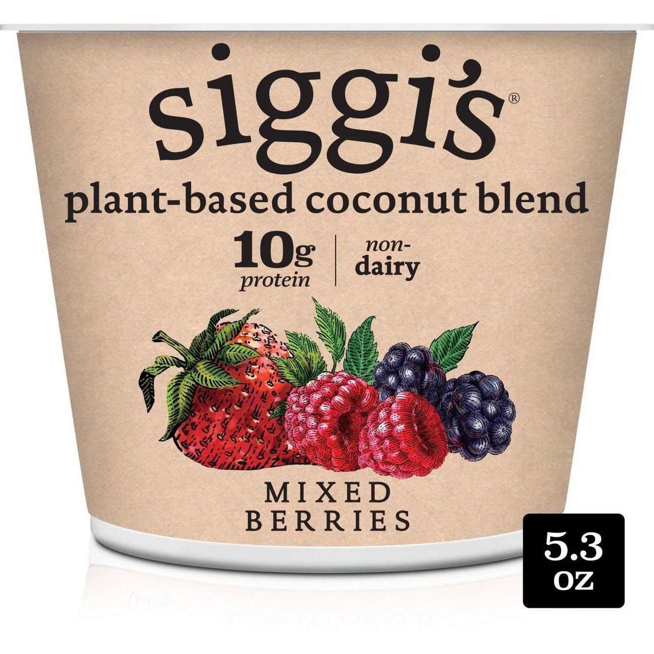 Siggi's Plant Based Mixed Berry Yogurt, 5.3 oz