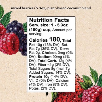 Siggi's Plant Based Mixed Berry Yogurt