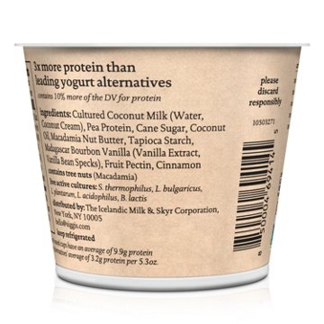 Siggi's Plant Based Vanilla & Cinnamon Yogurt