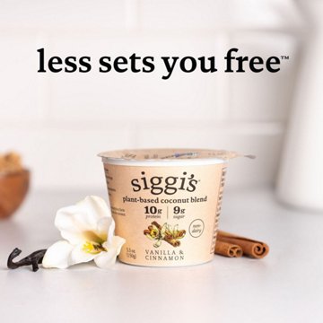 Siggi's Plant Based Vanilla & Cinnamon Yogurt