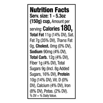 Siggi's Plant Based Vanilla & Cinnamon Yogurt