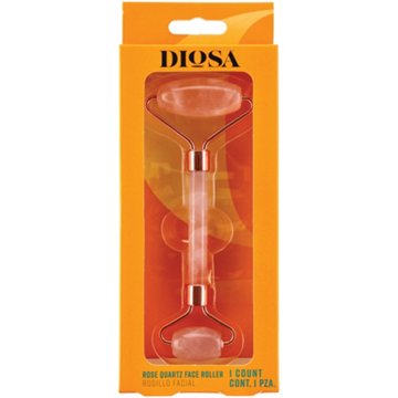 Diosa Rose Quartz Facial Roller, 1 ct