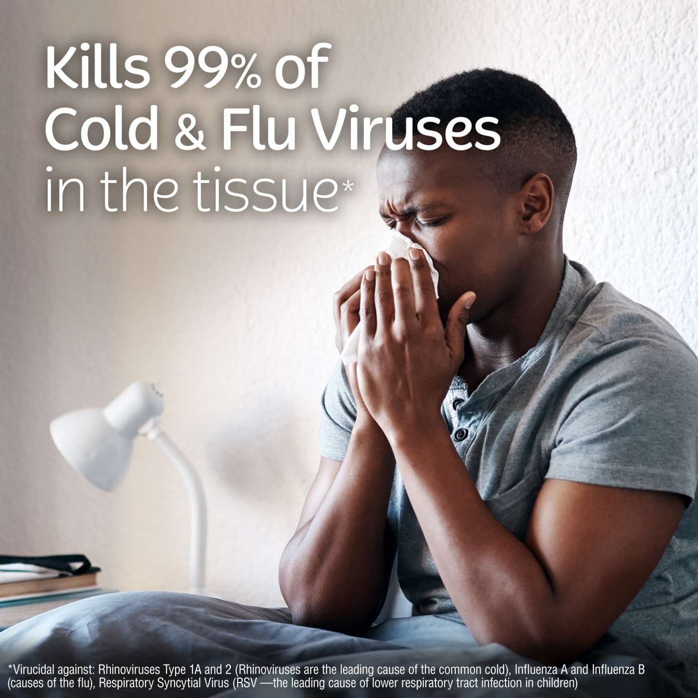 Kleenex Anti-Viral Facial Tissues Cube Boxes 3 Ply, 4 pk; image 3 of 3