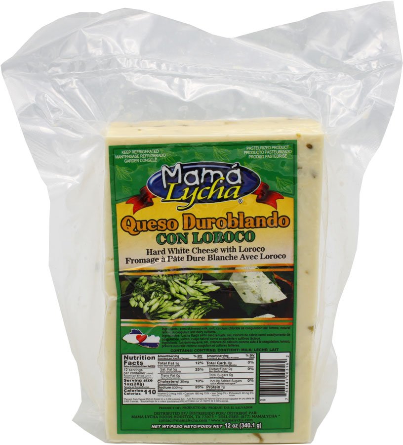 りこmama Mama Lycha Queso Duro Con Loroco, 12 oz | Low Prices & Quality