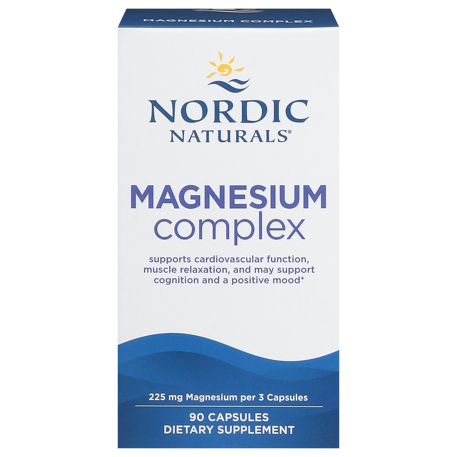 Nordic Naturals Magnesium Complex Capsules, 90 ct