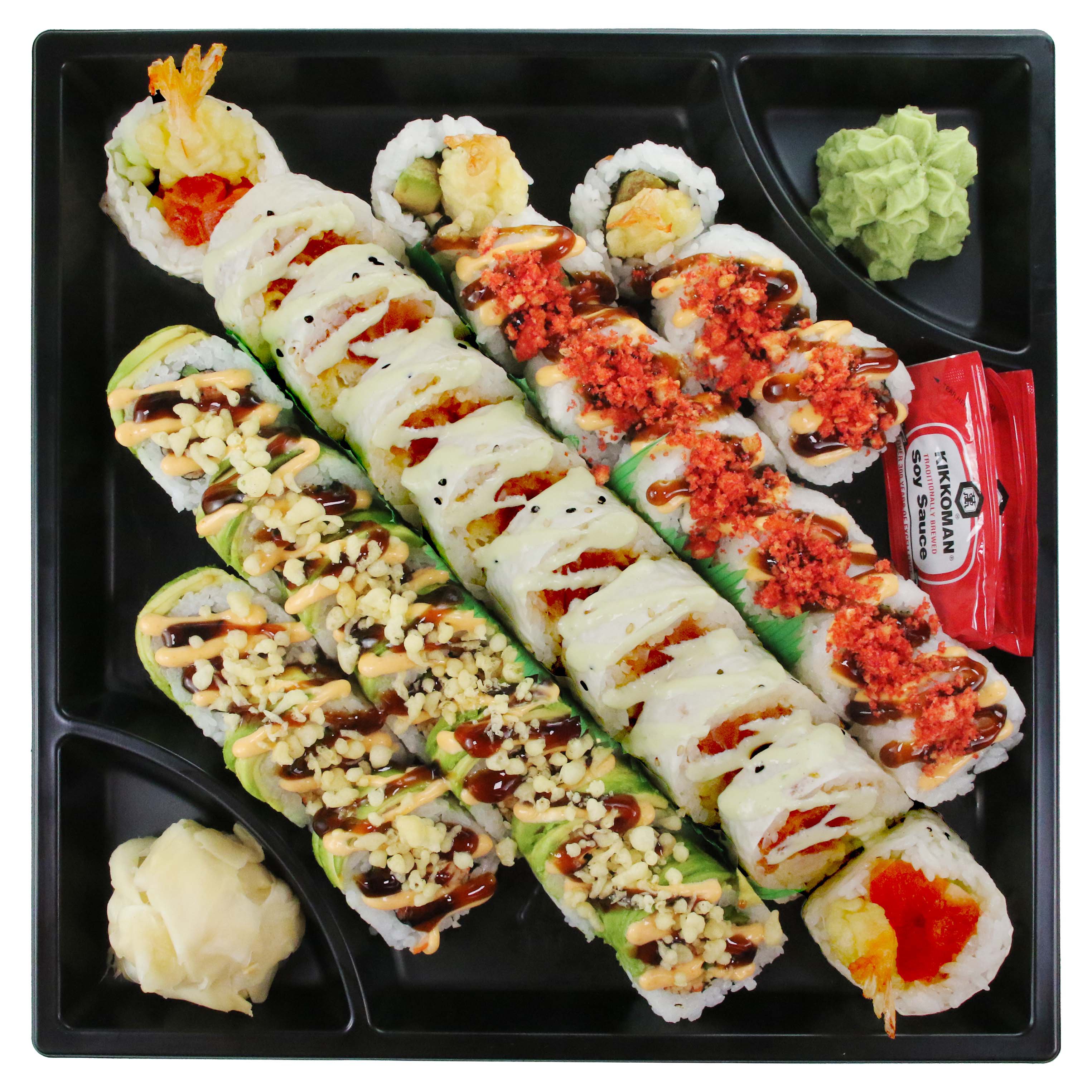 H-E-B Sushiya Party Tray - Lubbock Rolls - Shop Sushi At H-E-B