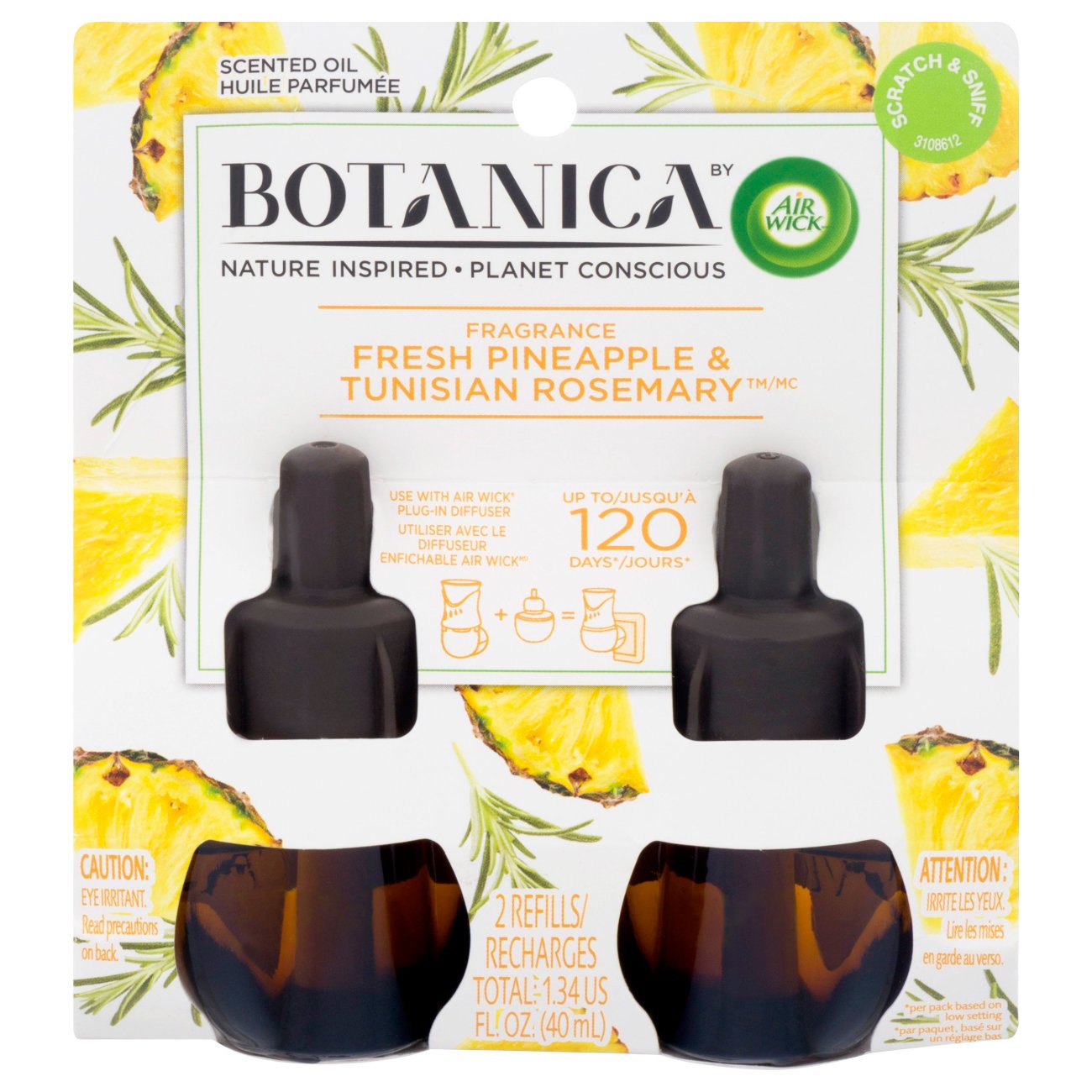Airwick Air Wick Botanica Fresh Pineapple & Rosemary 2 Count Shop