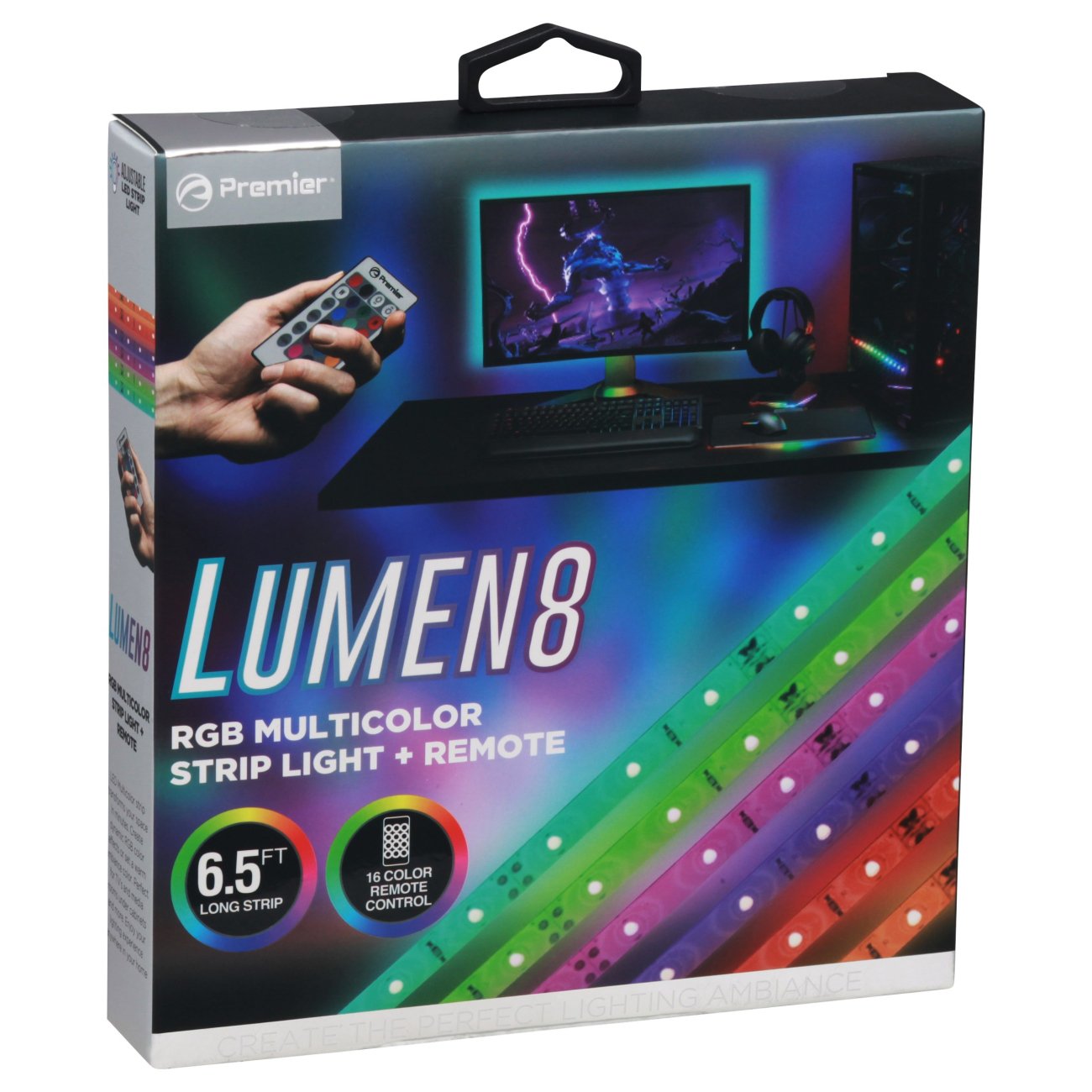 LUMN8 EFX LED Remote Control LED lights Mulit- Colors Brand NEW.1R