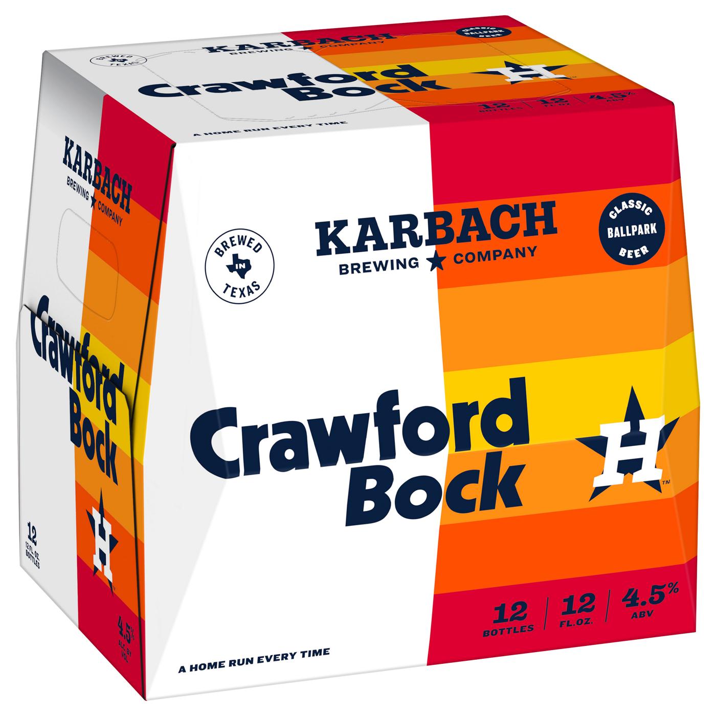 Karbach Crawford Bock Beer 12 oz Bottles; image 1 of 2