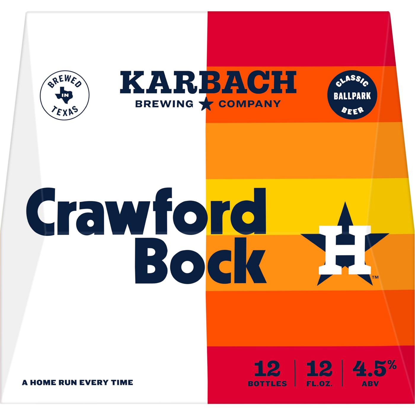 Karbach Crawford Bock Beer 12 oz Bottles; image 2 of 2